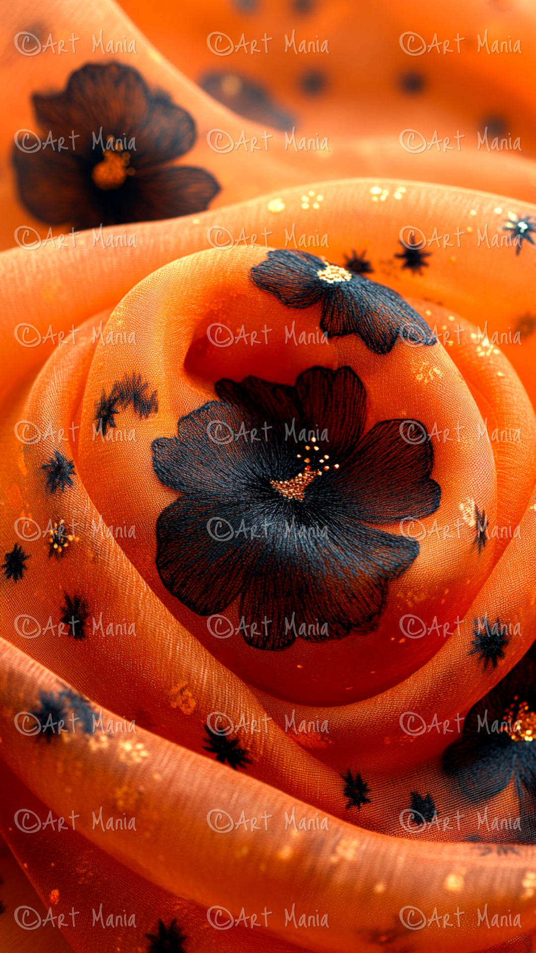 Halloween theme 03. Mobile background