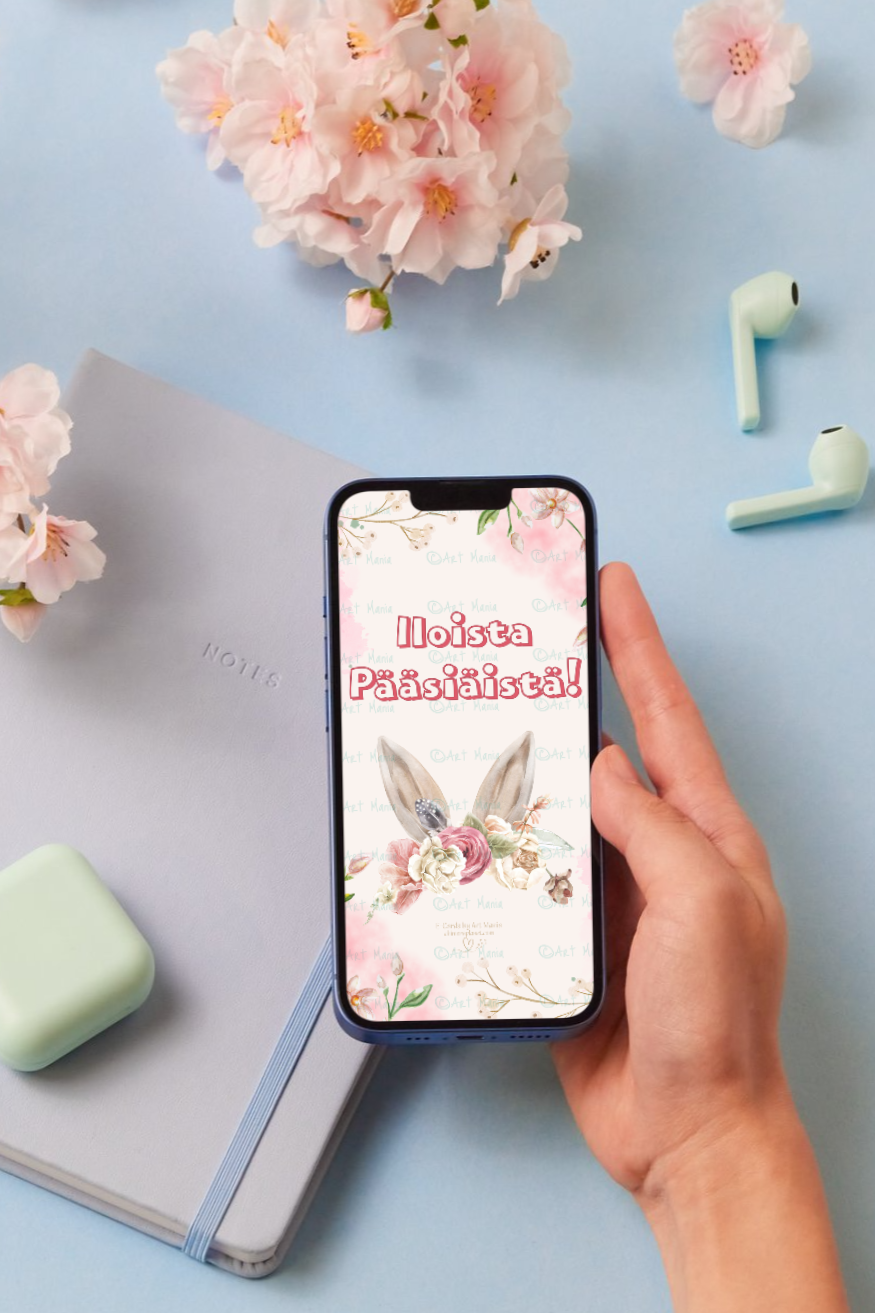 Easter wishes. E-Card