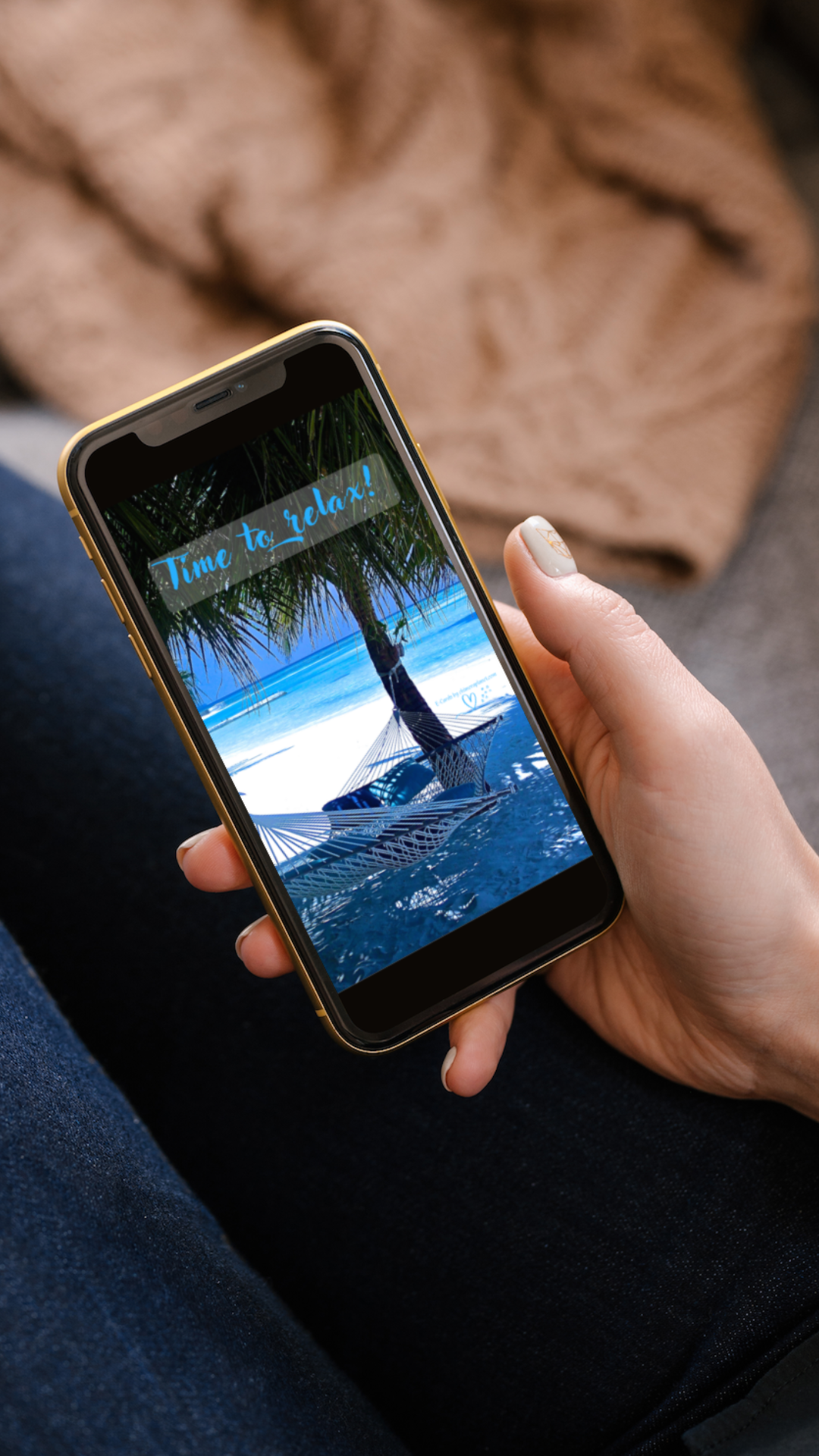 Time to relax. E-Card