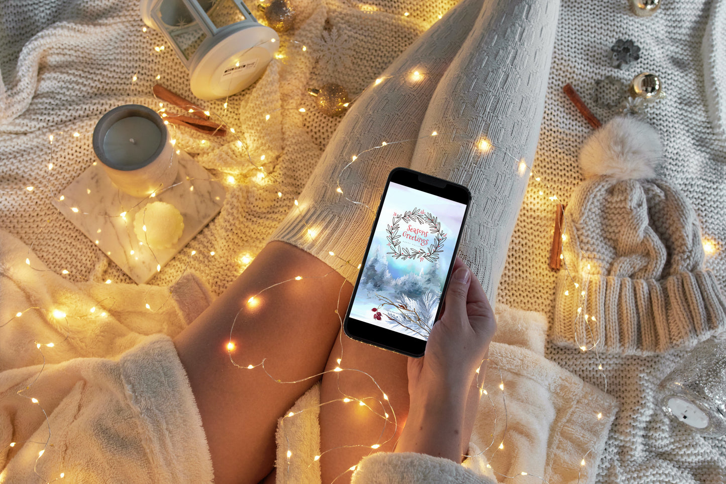 Christmas wishes. E-Card