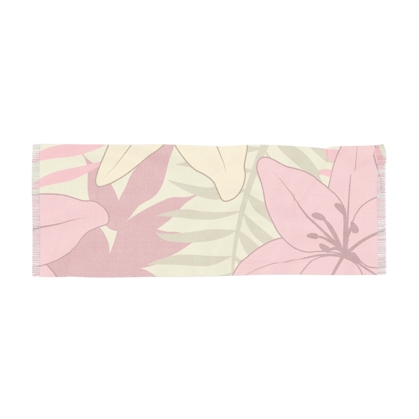 Soft floral Light Scarf