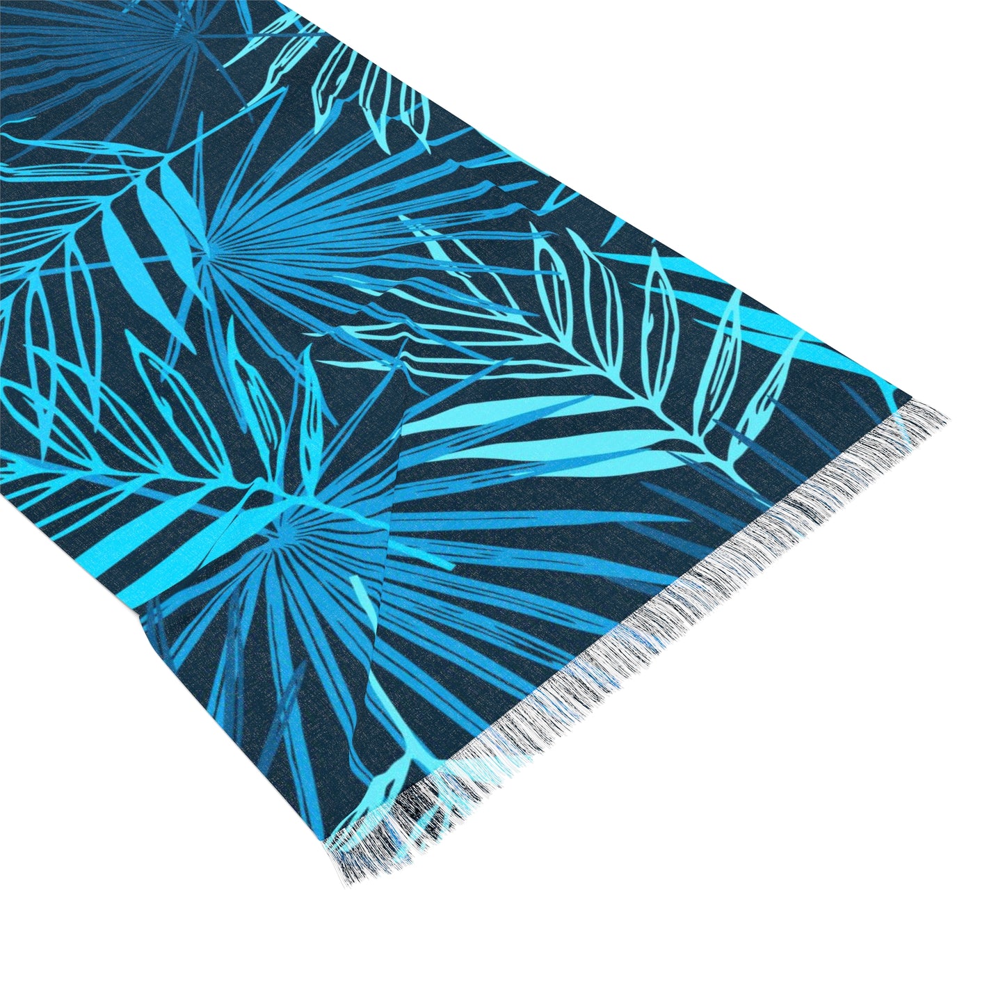 Tropical leaves. Light Scarf