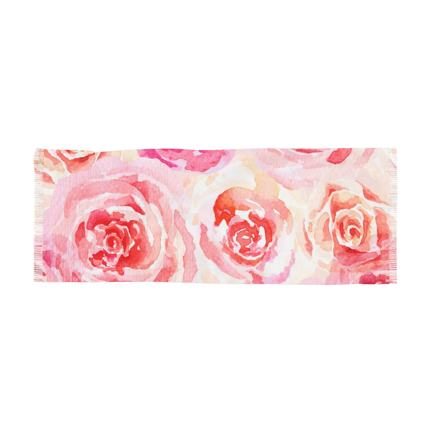 Roses. Light Scarf