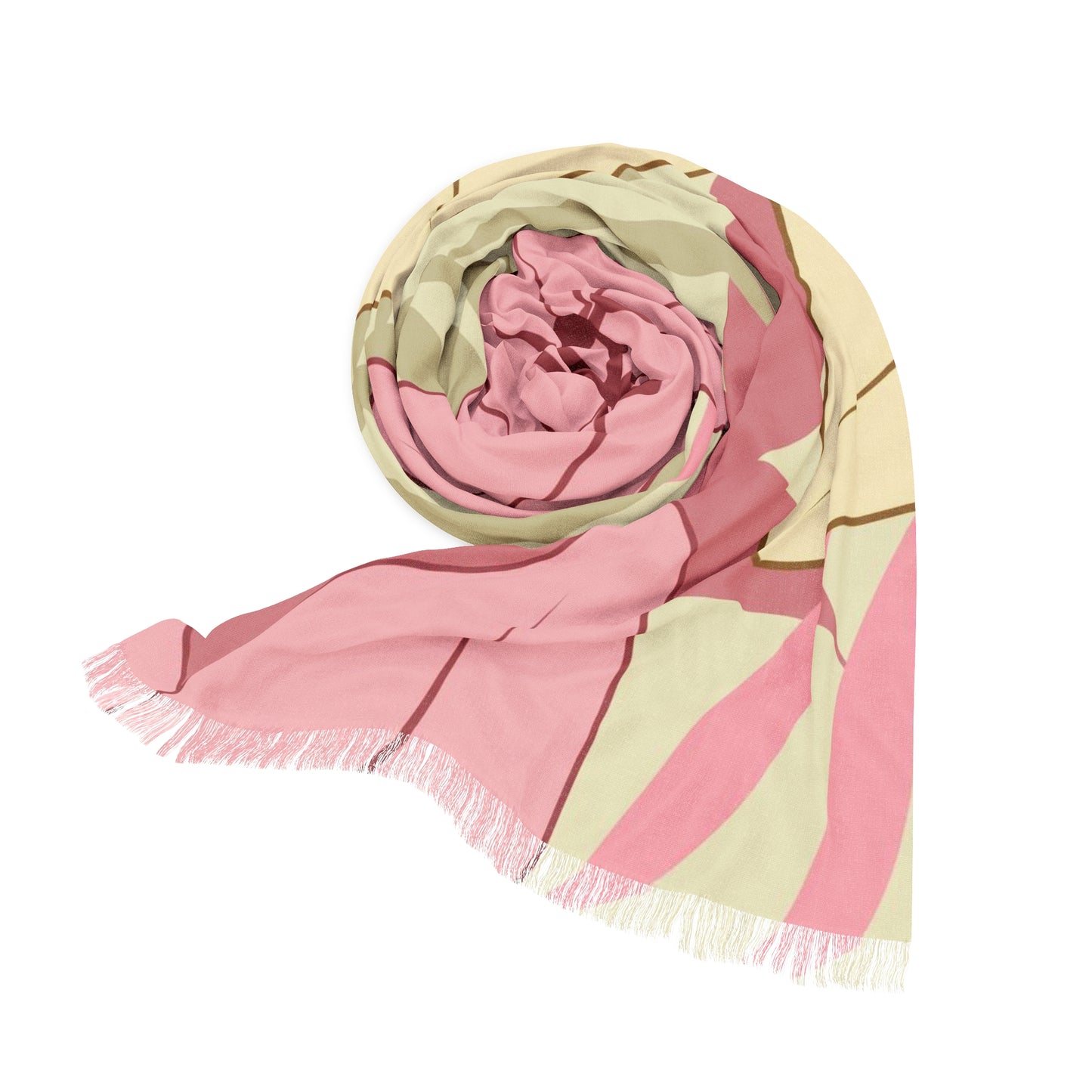 Soft floral Light Scarf