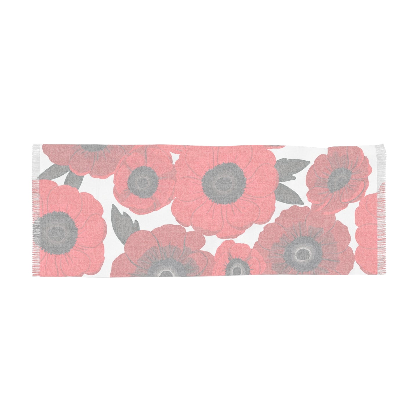 Poppies. Light Scarf