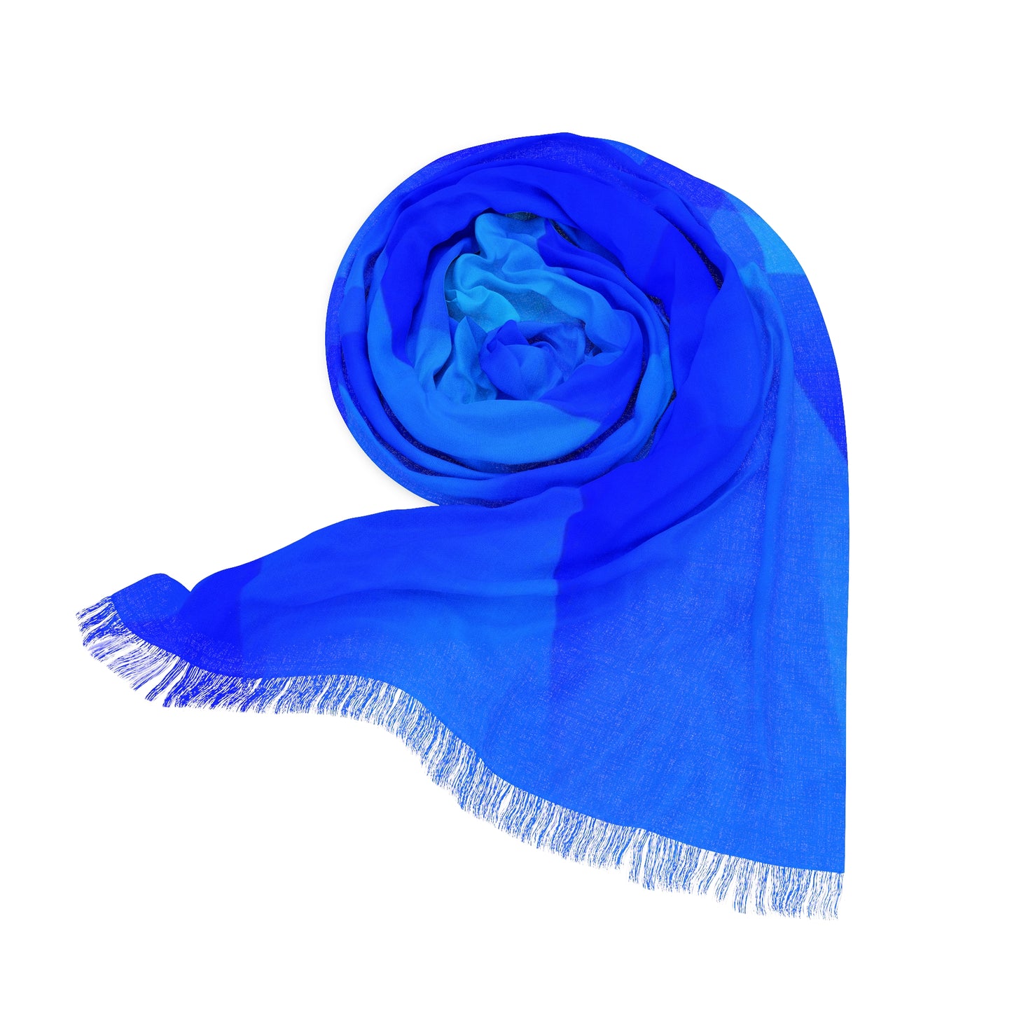 Elegant blue. Light Scarf - Exclusive design by Art Mania!