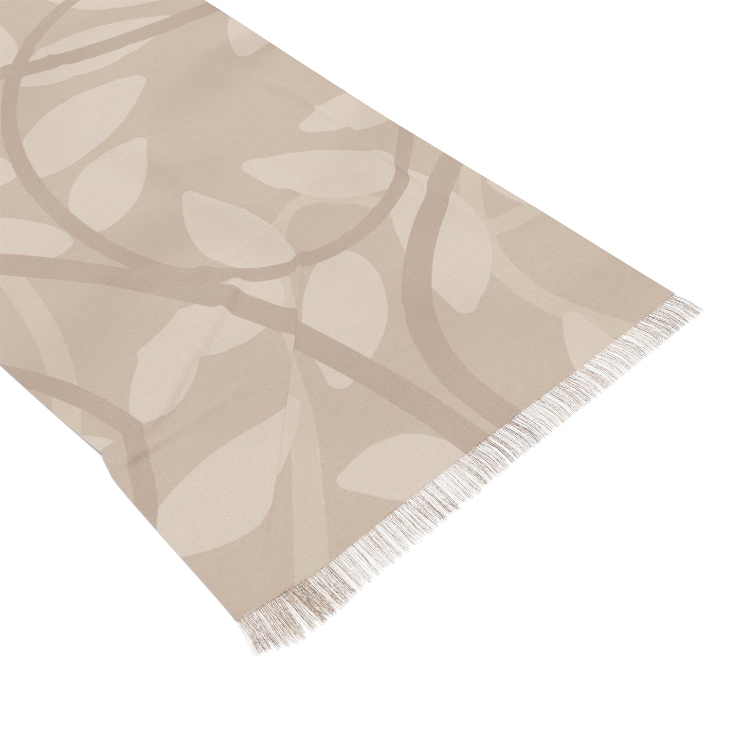 Elegant beige. Light Scarf