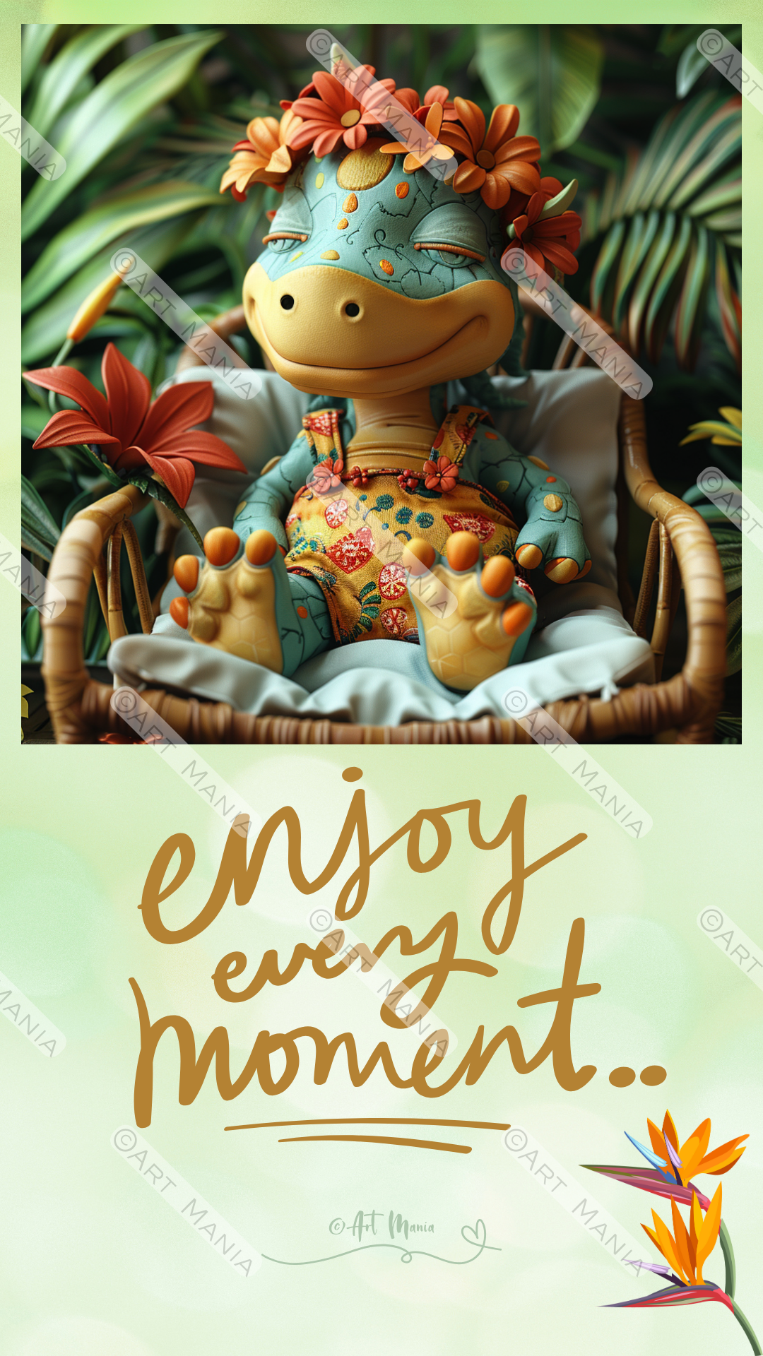 Enjoy every moment. E-Card