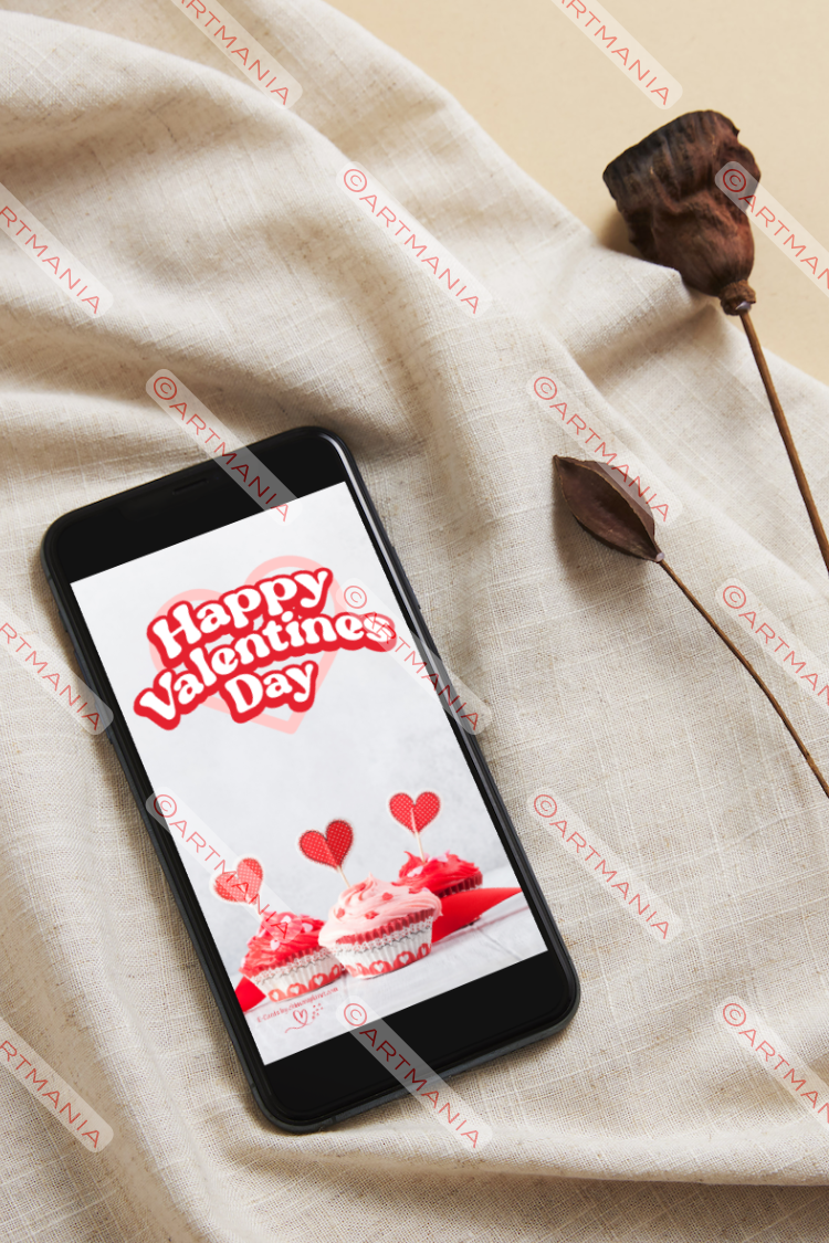 Tasty Valentine´s day. E-Card