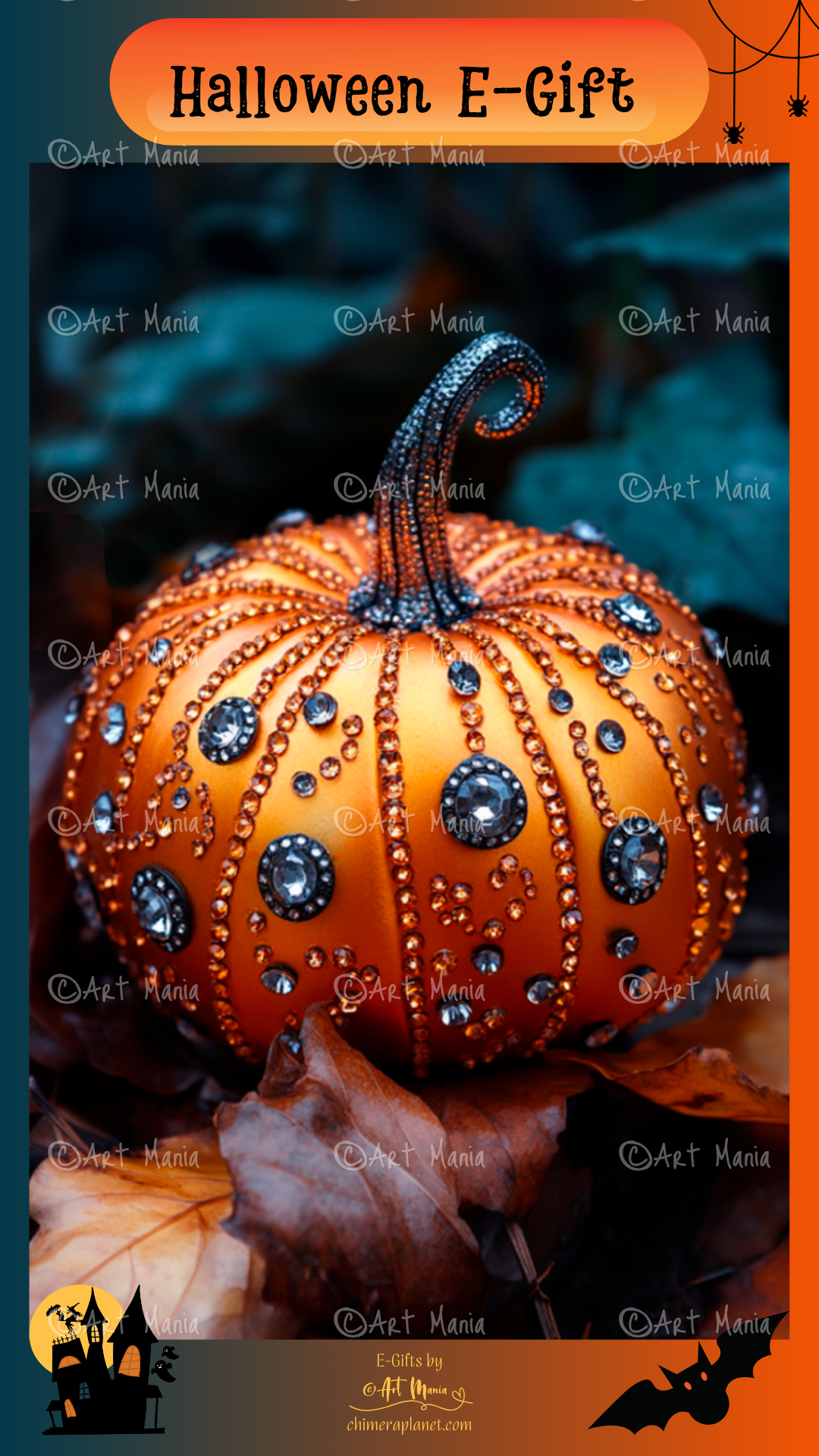 Crystal pumpkin 02. E-gift