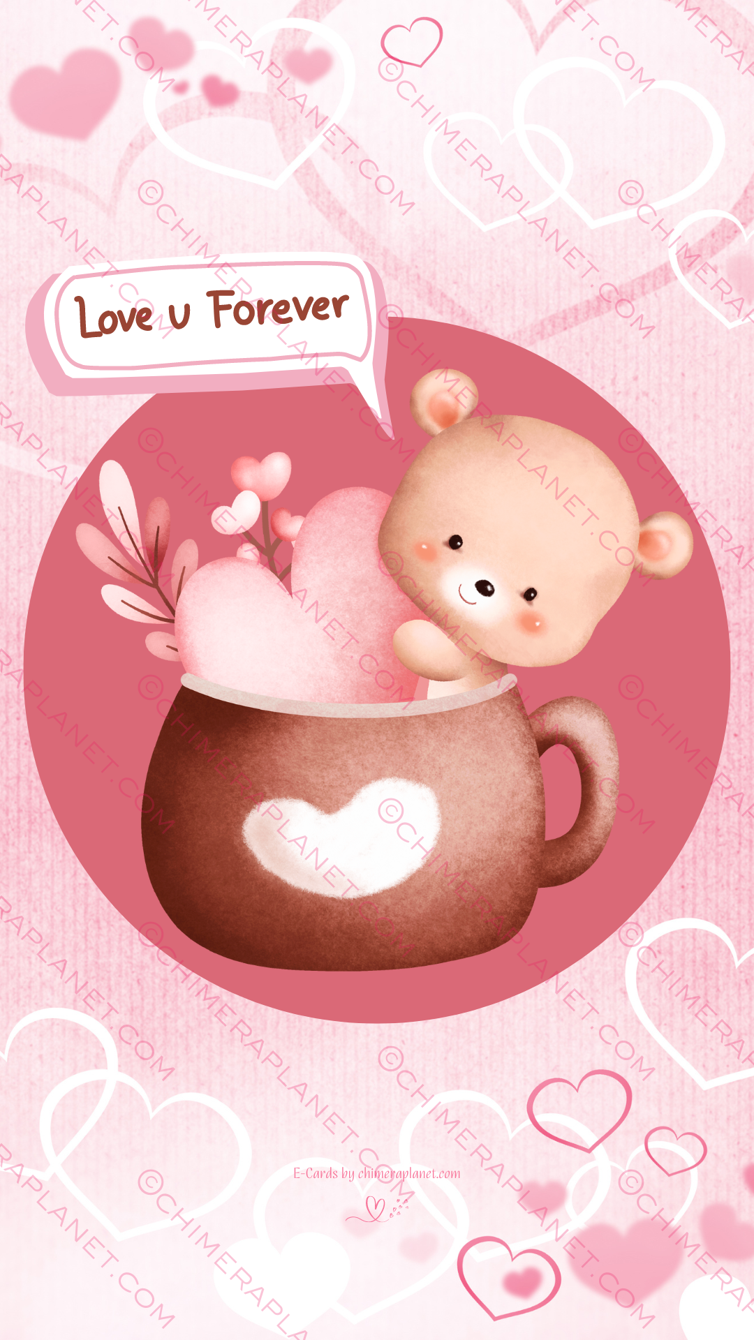 Love u forever. E-Card