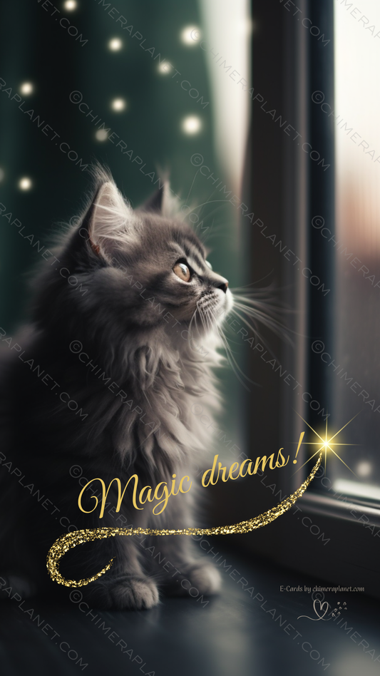 Magic dreams. E-Card