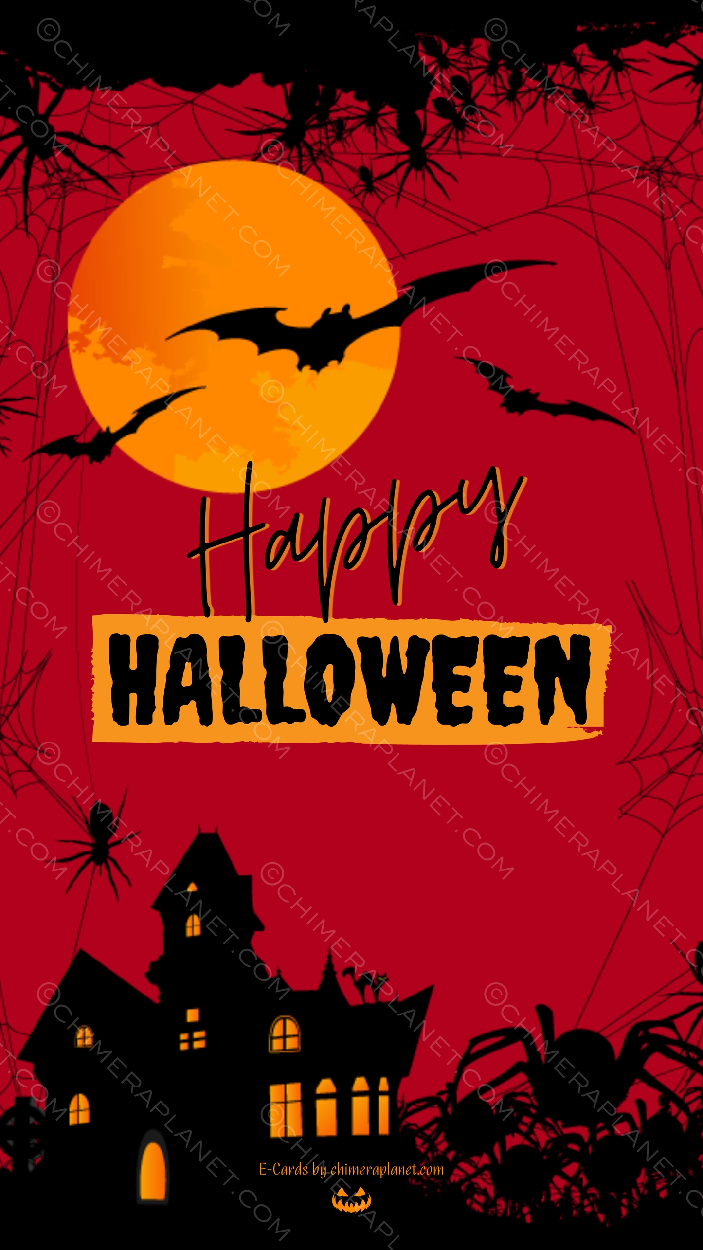 Happy Halloween # 01. E-Card