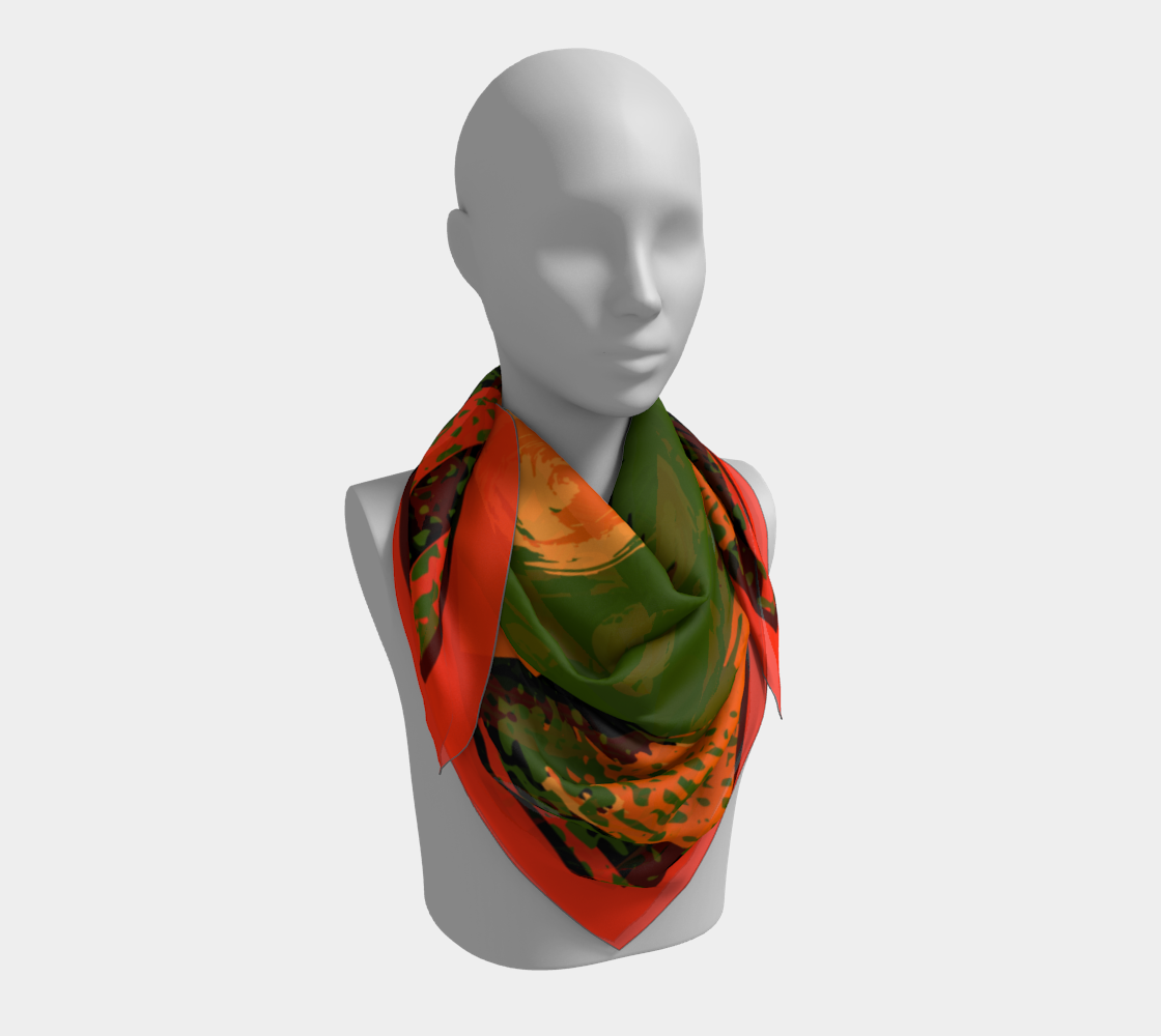 Autumn colors. Square Scarf