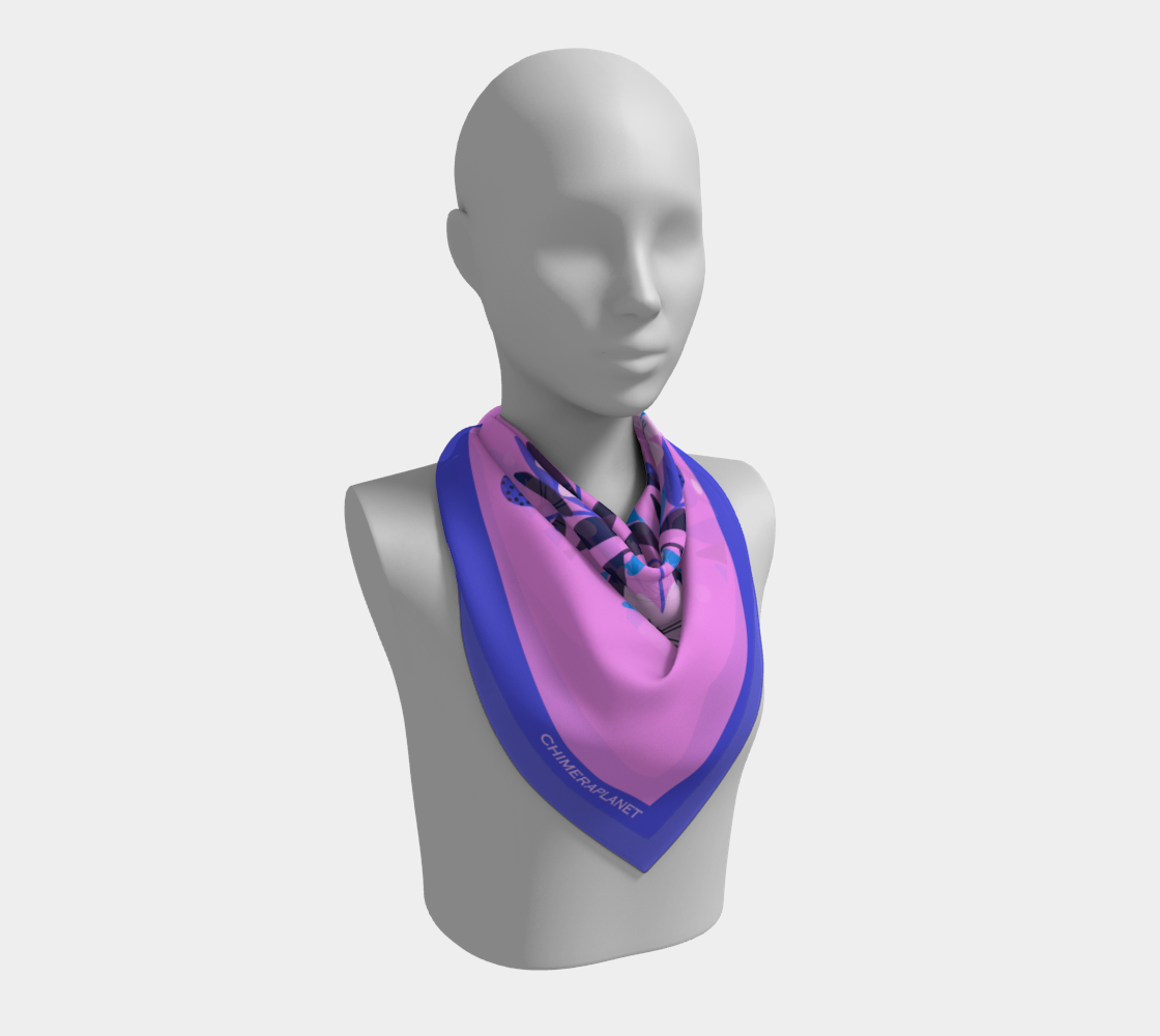 Elegant violet. Square Scarf