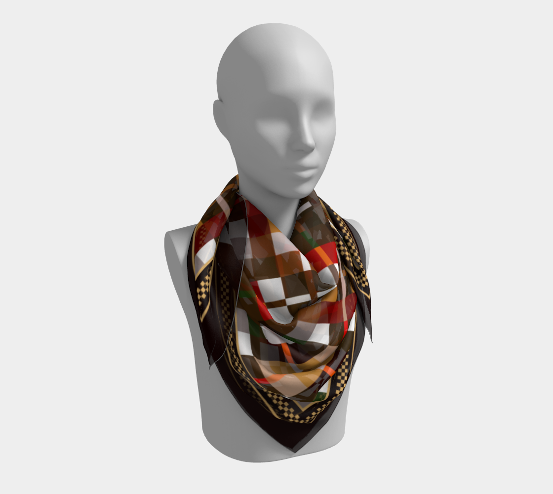 Cells. Choсolate Scarf