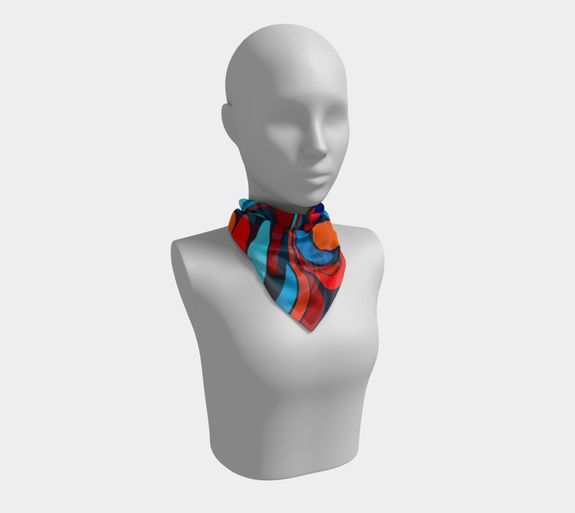 Autumn theme. Scarf