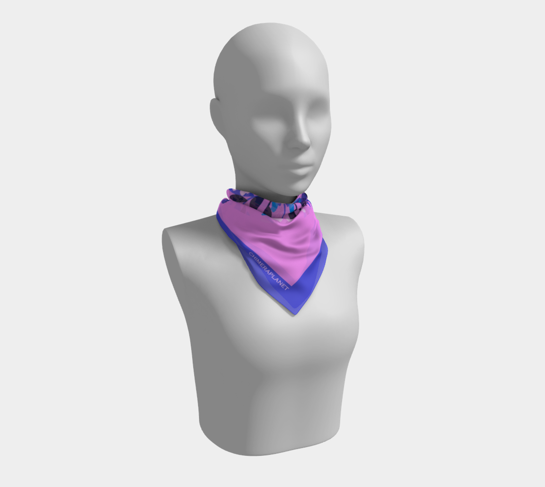 Elegant violet. Square Scarf