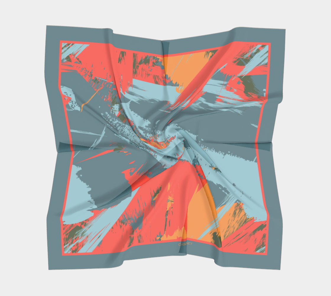 Abstract colorful pattern. Square Scarf