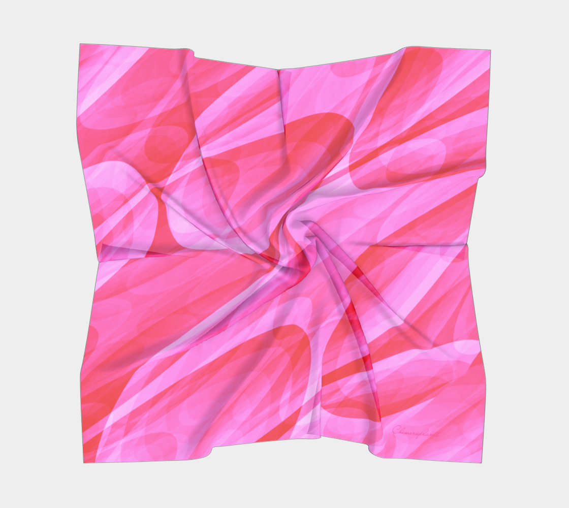 Tulip theme. Pink Scarf