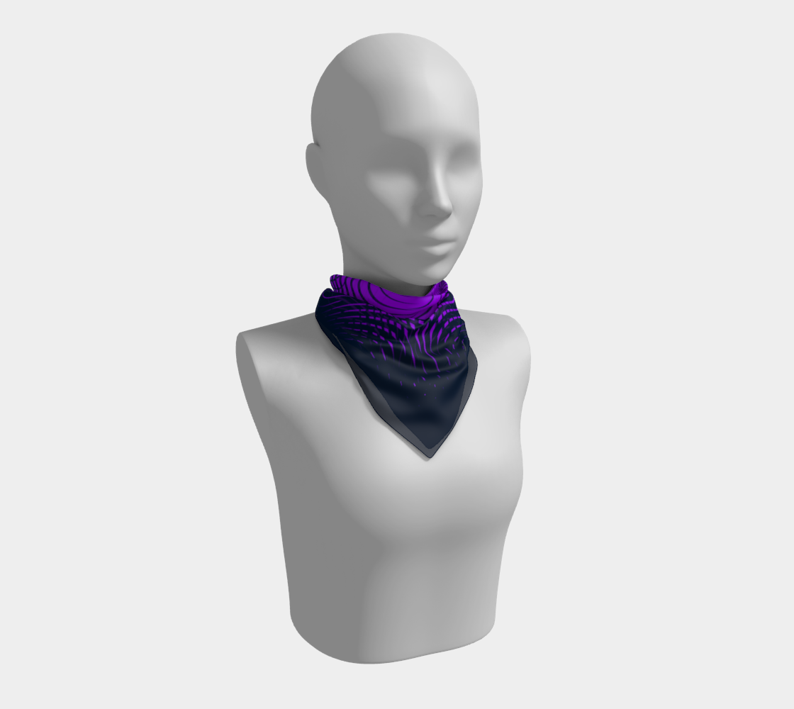 Abstract forms. Violet Scarf