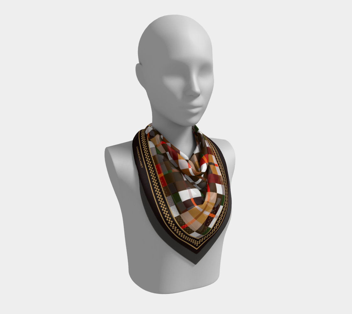 Cells. Choсolate Scarf