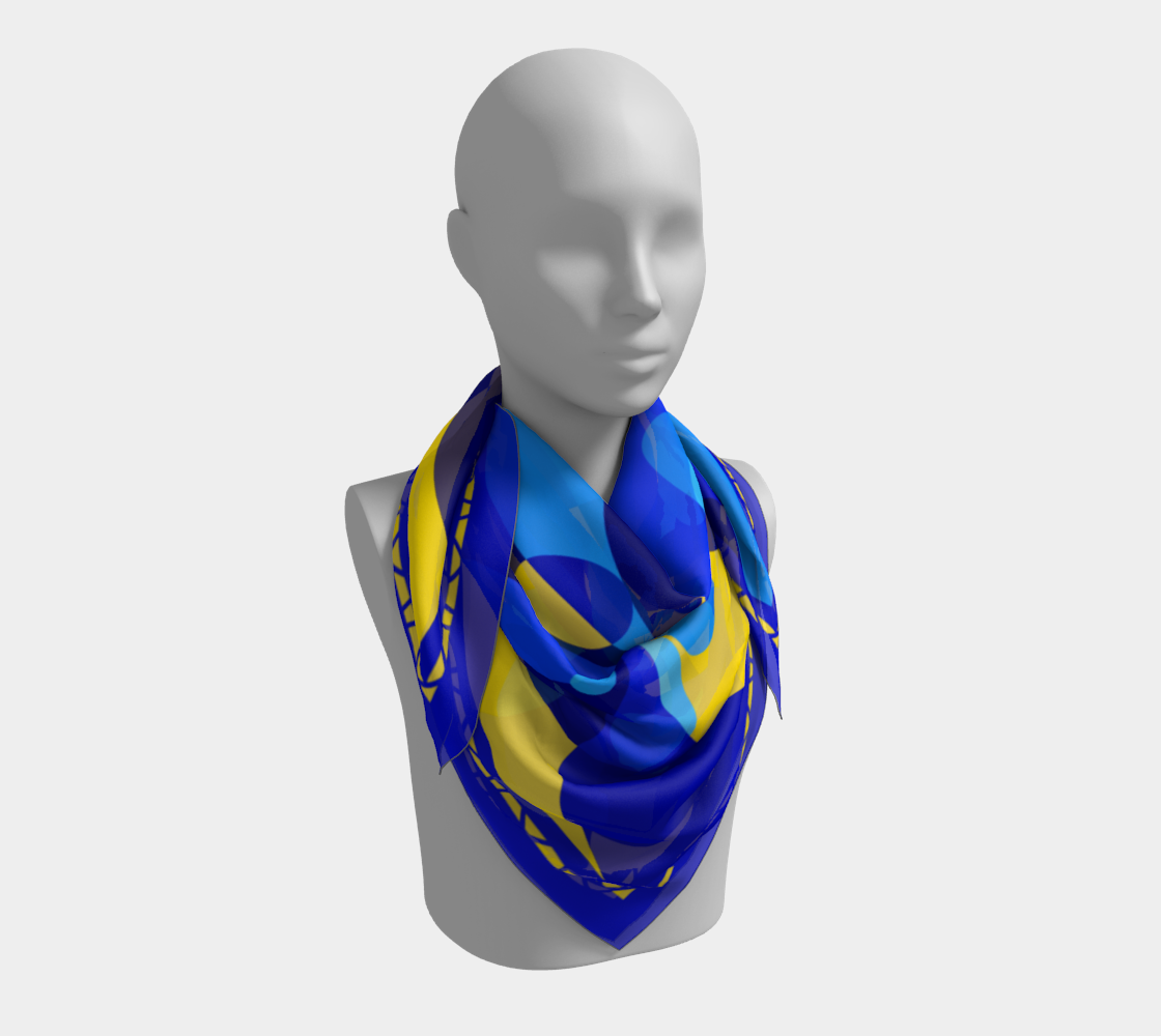 Colors of solidarity. Scarf