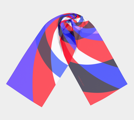 Hot summer. Long Scarf - Exclusive design by Art Mania!