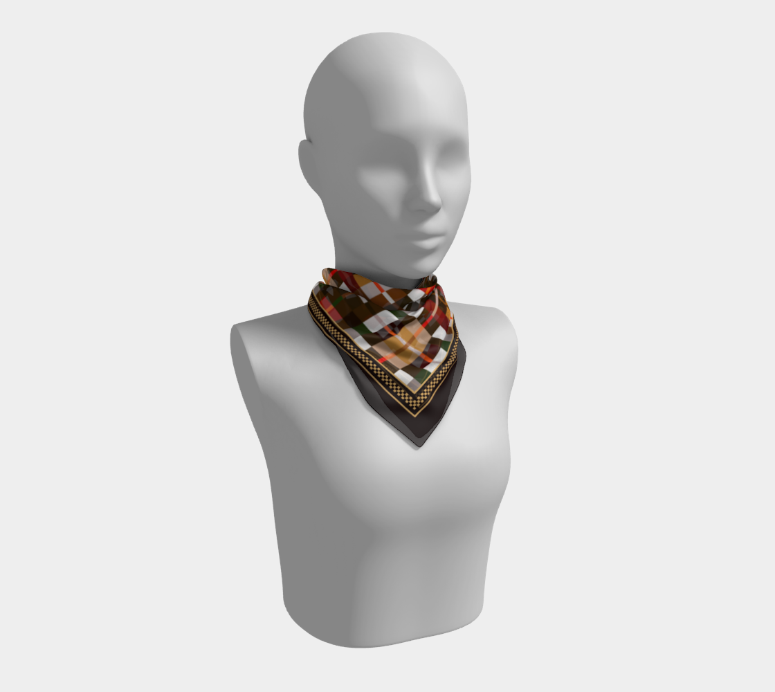 Cells. Choсolate Scarf