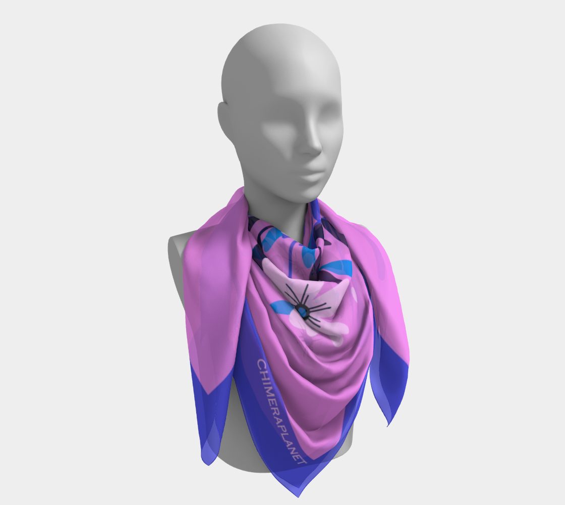 Elegant violet. Square Scarf