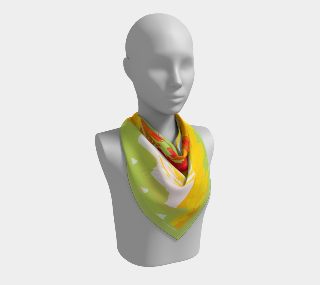 Happy spring. Square Scarf