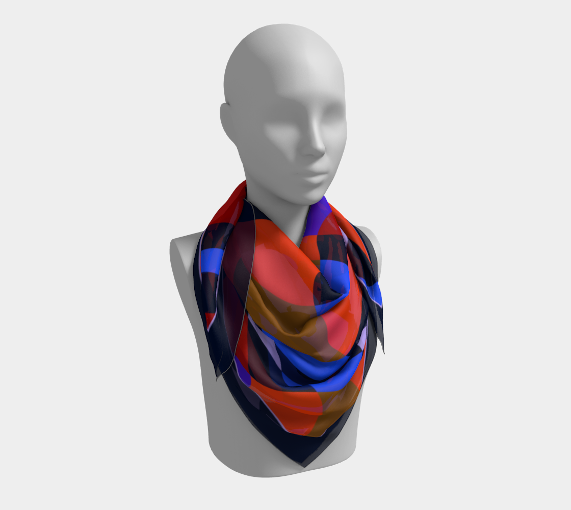 Abstraction. Scarf