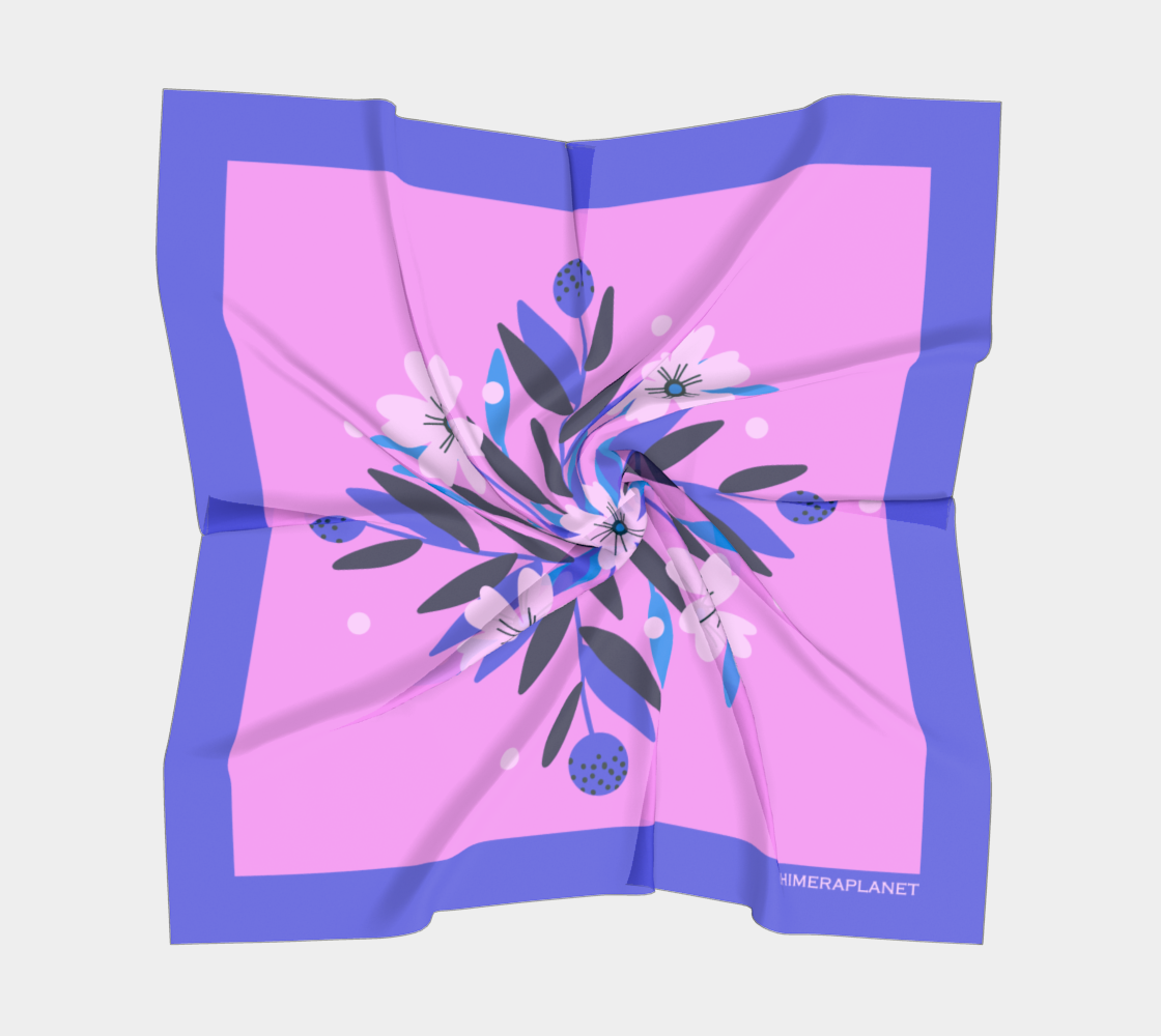 Elegant violet. Square Scarf