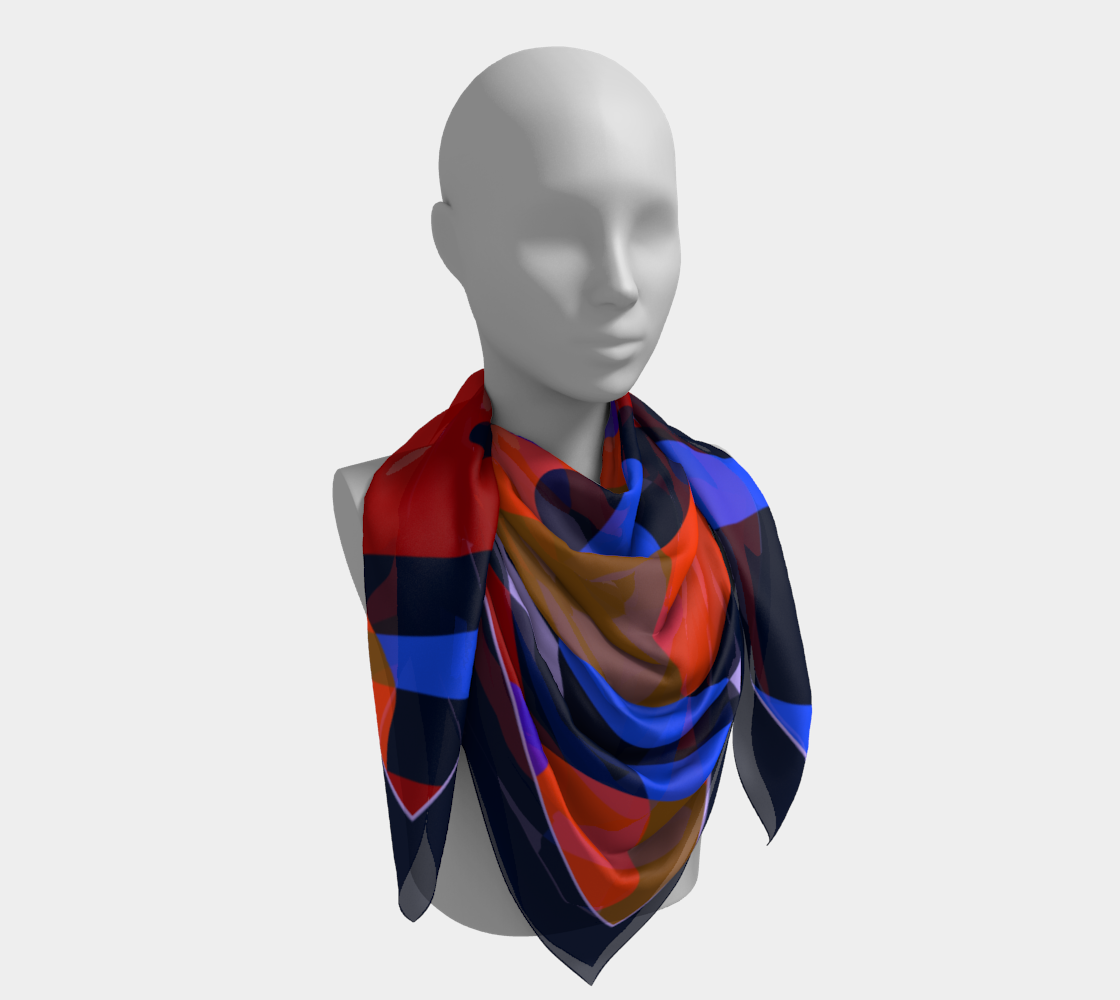 Abstraction. Scarf