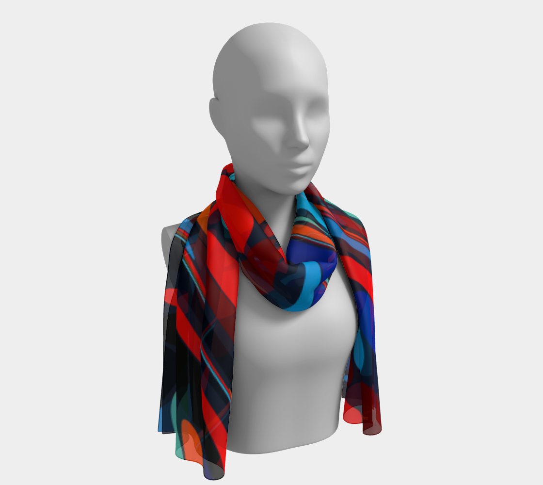 Autumn theme. Long Scarf - Exclusive design by Art Mania!