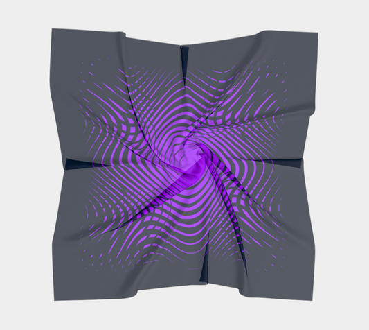 Abstract forms. Violet Scarf