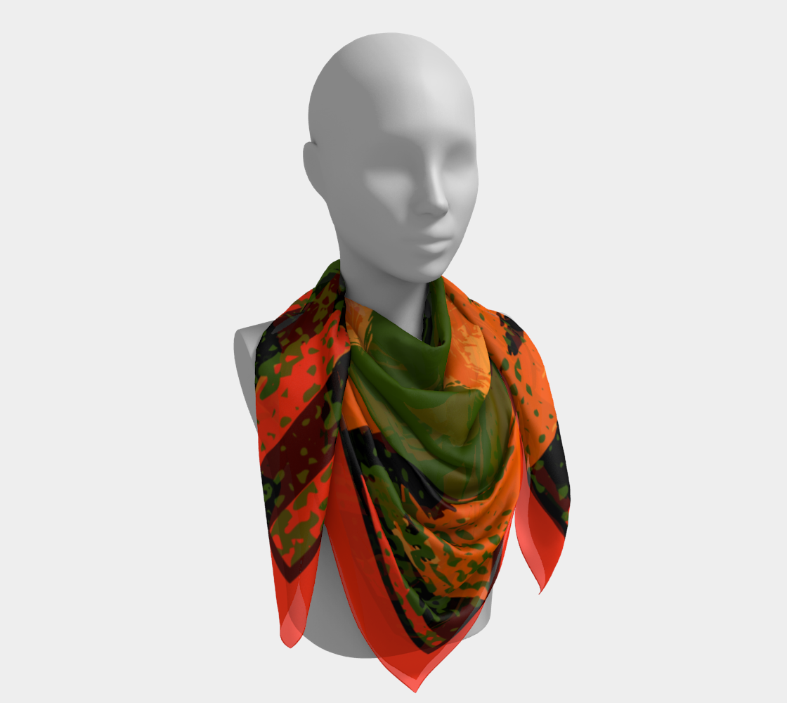 Autumn colors. Square Scarf