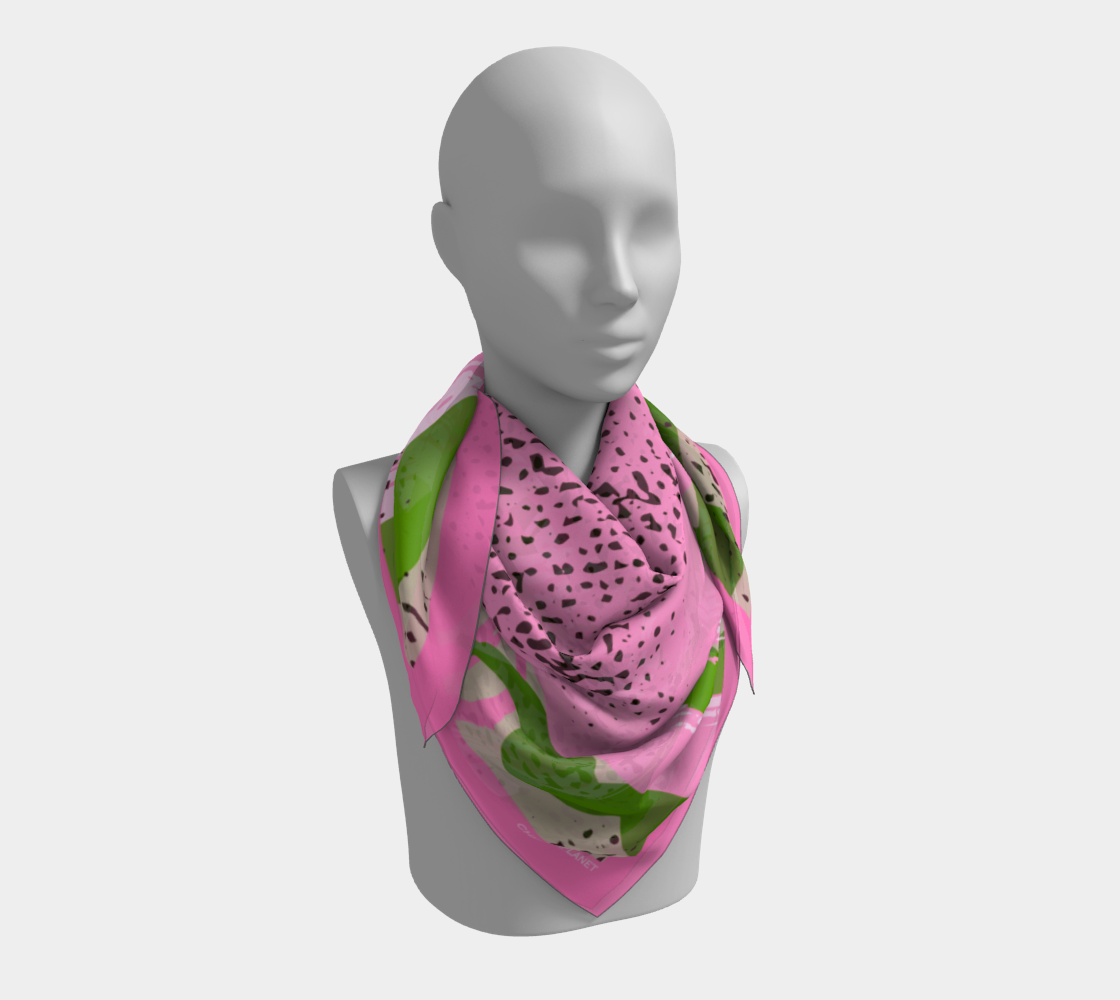 Pink summer. Square Scarf