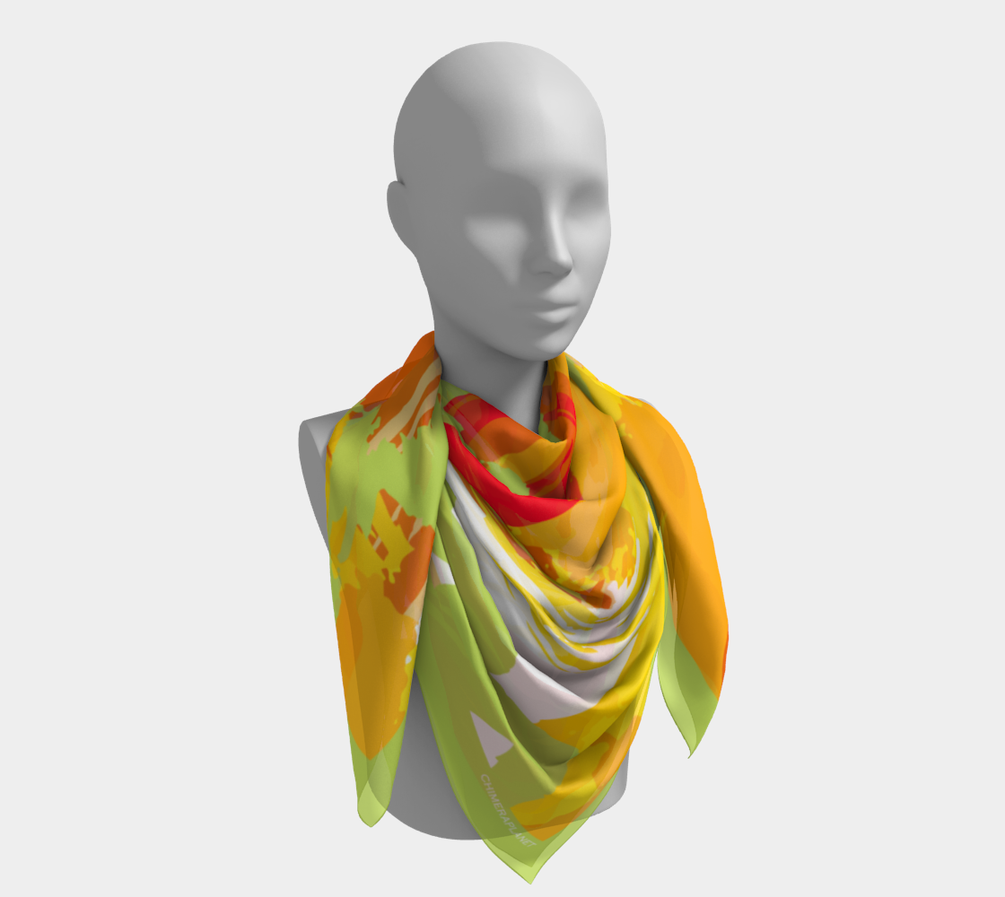 Happy spring. Square Scarf